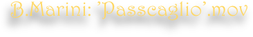 B.Marini: ’Passcaglio’.mov